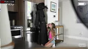SPYFAM Stepbro Uses His Cock To Prank Daisy Fox