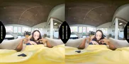 BRAZZERS - Delivery Girl Alexis Tae Tries On Lingerie & Rides Hard Until Her Ass Gets Covered In Cum