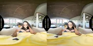 BRAZZERS - Delivery Girl Alexis Tae Tries On Lingerie & Rides Hard Until Her Ass Gets Covered In Cum