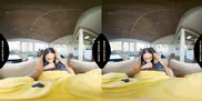 BRAZZERS - Delivery Girl Alexis Tae Tries On Lingerie & Rides Hard Until Her Ass Gets Covered In Cum