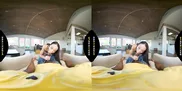 BRAZZERS - Delivery Girl Alexis Tae Tries On Lingerie & Rides Hard Until Her Ass Gets Covered In Cum