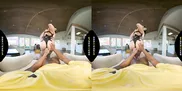 BRAZZERS - Delivery Girl Alexis Tae Tries On Lingerie & Rides Hard Until Her Ass Gets Covered In Cum