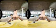 BRAZZERS - Delivery Girl Alexis Tae Tries On Lingerie & Rides Hard Until Her Ass Gets Covered In Cum