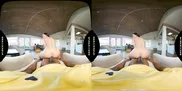 BRAZZERS - Delivery Girl Alexis Tae Tries On Lingerie & Rides Hard Until Her Ass Gets Covered In Cum