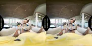 BRAZZERS - Delivery Girl Alexis Tae Tries On Lingerie & Rides Hard Until Her Ass Gets Covered In Cum