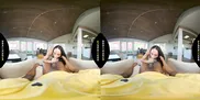 BRAZZERS - Delivery Girl Alexis Tae Tries On Lingerie & Rides Hard Until Her Ass Gets Covered In Cum