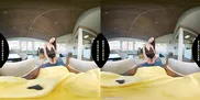 BRAZZERS - Delivery Girl Alexis Tae Tries On Lingerie & Rides Hard Until Her Ass Gets Covered In Cum