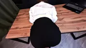 Lesson turned into fuck on table