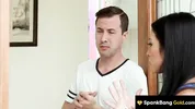 SPANKBANG GOLD - Pissed Off Asian Hottie Cheats On BF with His HUGE Cocked Rommate