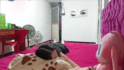 Hot stepsister LorensSex gets her big tight pussy fucked until he spills all the cum on her face