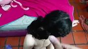 Hot stepsister LorensSex gets her big tight pussy fucked until he spills all the cum on her face