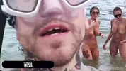 "Sharking" Plan On Nudist Beach Leads To Wild Foursome!
