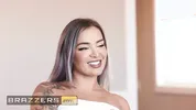 BRAZZERS - Stunning Hayley Davies Challenges Vince’s Celibacy With A Seductive Bet He Can’t Resist