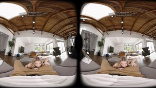 VR Bangers Horny Nympho Anya Olsen Fucked On A Table At A Sexologist In VR Porn