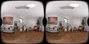VR Bangers Horny Nympho Anya Olsen Fucked On A Table At A Sexologist In VR Porn