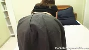 Japanese Machiko Nishizaki-Tetsuya Gets a Small Cock