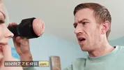 BRAZZERS - Naughty Angie Lynx Can’t Resist A Cum-Filled Pocket Pussy Before Riding Danny’s Huge Cock