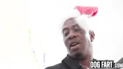 DOGFART - Busty Rissa May Devours Stepdad's Massive Holiday Cock