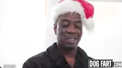 DOGFART - Busty Rissa May Devours Stepdad's Massive Holiday Cock