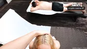 Hot Vacation Turns Wife Into Cheating While Her Cuckold Husband Relaxes Nearby
