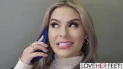 Lovely Babes Vanessa Vega And Nicole Aria Licks Each Other Feet