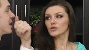 Michelle Denisova Catches Piss In Her Mouth Then Dribbles It Onto Anna Parshukova's Pussy