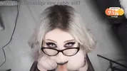 Gothic Slut With Big Tits Gets Huge Cock