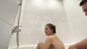 Back rub ignites fierce creampie passion