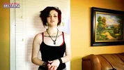 Brunette Marcie Intense Toys Masturbation!