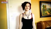 Brunette Marcie Intense Toys Masturbation!