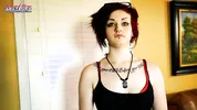Brunette Marcie Intense Toys Masturbation!