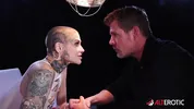 Tattooed prisoner Titi Ramone fucks the detective