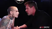 Tattooed prisoner Titi Ramone fucks the detective