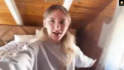 feeling naughty in the cabin while waiting for my boyfriend to get back