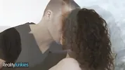 REALITYJUNKIES - Horny Brunette Seduces Her Masseur Into Giving Her A Deep, Intimate Pussy Massage