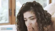 REALITYJUNKIES - Horny Brunette Seduces Her Masseur Into Giving Her A Deep, Intimate Pussy Massage