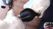 Love acts pretty wildly and takes sperm on her butt cheeks
