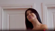 PAWG rubbing it all over petite teen's pussy - Lesbea