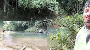 Daring couple gets lost in the woods and ends up fucking in a hidden paradise!