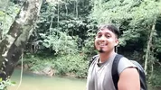 Daring couple gets lost in the woods and ends up fucking in a hidden paradise!