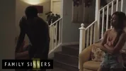 FAMILY SINNERS - Sassy Latina Girl Gets Her Bad Attitude Fucked Out Of Her By Her Boyfriend’s Father