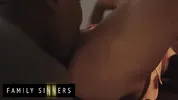 FAMILY SINNERS - Sassy Latina Girl Gets Her Bad Attitude Fucked Out Of Her By Her Boyfriend’s Father