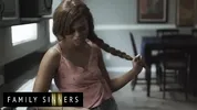 FAMILY SINNERS - Sassy Latina Girl Gets Her Bad Attitude Fucked Out Of Her By Her Boyfriend’s Father