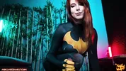 Batgirl punished the panty thief with sweet Rimming and hot Amazon. Femdom - MollyRedWolf