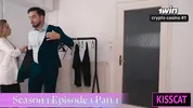 Family House S1E1 pt1: Shocking! Step Sis Amalia Davis Fucked by Step Bro in Shared Bed – Step Aunty Guards Door till Cum in Mouth!