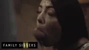 FAMILY SINNERS - Amazingly Stunning Babe Rides A Big Cock Then Gets Her Pussy Filled With Cum