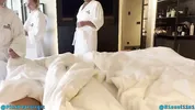 Hotel Room Partner Swap with Real Amateur Swingers