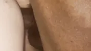 BBC for my wife first time cums inside her
