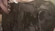 BBC for my wife first time cums inside her