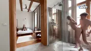 She didn't Mind to Join them! - Amateur Group Fuck